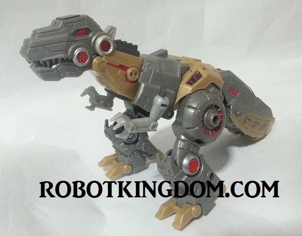 Hasbro Transformers Fall Of Cybertron Voyager Grimlock In Hand Images Show Lighting Effects  (9 of 12)